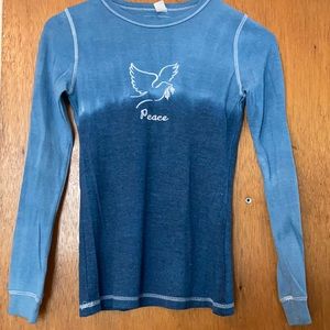 Peace dove long sleeve Graphic T